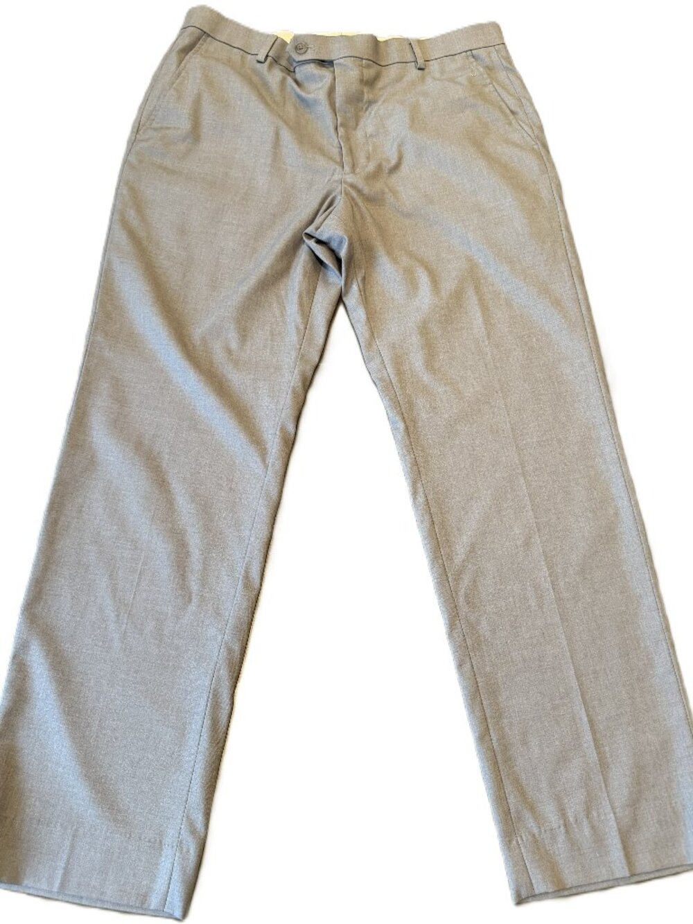 Pronto Uomo Men's Gray Dress Trousers Pants W36 L30